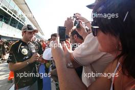 Jerome d'Ambrosio (BEL), Lotus F1 Team  06.09.2012. Formula 1 World Championship, Rd 13, Italian Grand Prix, Monza, Italy, Preparation Day