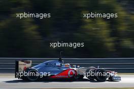 10.02.2012 Jerez, Spain, Lewis Hamilton (GBR), McLaren Mercedes   - Formula 1 Testing, day 4 - Formula 1 World Championship