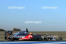 10.02.2012 Jerez, Spain, Lewis Hamilton (GBR), McLaren Mercedes   - Formula 1 Testing, day 4 - Formula 1 World Championship