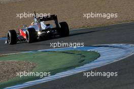 10.02.2012 Jerez, Spain, Lewis Hamilton (GBR), McLaren Mercedes   - Formula 1 Testing, day 4 - Formula 1 World Championship