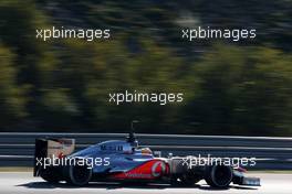 10.02.2012 Jerez, Spain, Lewis Hamilton (GBR), McLaren Mercedes   - Formula 1 Testing, day 4 - Formula 1 World Championship