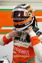 10.02.2012 Jerez, Spain, Nico Hulkenberg (GER), Sahara Force India Formula One Team - Formula 1 Testing, day 1 - Formula 1 World Championship