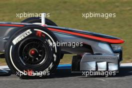 10.02.2012 Jerez, Spain, McLaren Mercedes   - Formula 1 Testing, day 4 - Formula 1 World Championship