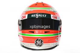 09.02.2012 Jerez, Spain, Jarno Trulli (ITA), Caterham F1 Team helmet - Formula 1 Testing, day 1 - Formula 1 World Championship