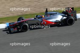 09.02.2012 Jerez, Spain, Lewis Hamilton (GBR), McLaren Mercedes   - Formula 1 Testing, day 1 - Formula 1 World Championship