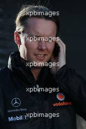 09.02.2012 Jerez, Spain, Sam Michael (AUS), McLaren Sporting Director   - Formula 1 Testing, day 1 - Formula 1 World Championship