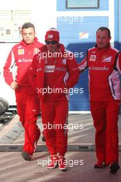 09.02.2012 Jerez, Spain, Fernando Alonso (ESP), Scuderia Ferrari   - Formula 1 Testing, day 1 - Formula 1 World Championship