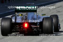 09.02.2012 Jerez, Spain, Nico Rosberg (GER), Mercedes GP   - Formula 1 Testing, day 1 - Formula 1 World Championship