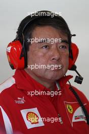 09.02.2012 Jerez, Spain, Hirohide Hamashima (JPN), Scuderia Ferrari  - Formula 1 Testing, day 1 - Formula 1 World Championship