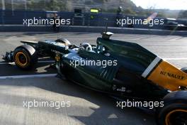 09.02.2012 Jerez, Spain, Giedo van der Garde (NEL), Caterham F1 Team   - Formula 1 Testing, day 1 - Formula 1 World Championship