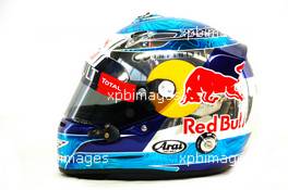 09.02.2012 Jerez, Spain, Sebastian Vettel (GER), Red Bull Racing helmet - Formula 1 Testing, day 1 - Formula 1 World Championship