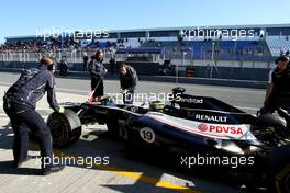 09.02.2012 Jerez, Spain, Bruno Senna (BRE), Williams F1 Team   - Formula 1 Testing, day 1 - Formula 1 World Championship