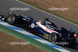 07.02.2012 Jerez, Spain, Pastor Maldonado (VEN), Williams F1 Team   - Formula 1 Testing, day 1 - Formula 1 World Championship