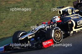 07.02.2012 Jerez, Spain, Kimi Raikkonen (FIN), Team Lotus Renault GP   - Formula 1 Testing, day 1 - Formula 1 World Championship
