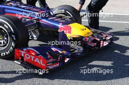 07.02.2012 Jerez, Spain, Mark Webber (AUS), Red Bull Racing in the new RB8 front wing - Formula 1 Testing, day 1 - Formula 1 World Championship