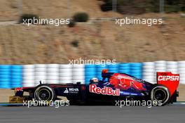 08.02.2012 Jerez, Spain, Daniel Ricciardo (AUS), Scuderia Toro Rosso  - Formula 1 Testing, day 1 - Formula 1 World Championship
