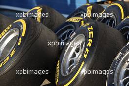 08.02.2012 Jerez, Spain, Pirelli tyres - Formula 1 Testing, day 1 - Formula 1 World Championship