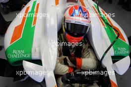 08.02.2012 Jerez, Spain, Paul di Resta (GBR), Sahara Force India Formula One Team  - Formula 1 Testing, day 1 - Formula 1 World Championship