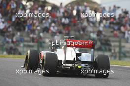 Lewis Hamilton (GBR) McLaren MP4/27. 05.10.2012. Formula 1 World Championship, Rd 15, Japanese Grand Prix, Suzuka, Japan, Practice Day.