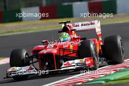 Felipe Massa (BRA) Ferrari F2012. 05.10.2012. Formula 1 World Championship, Rd 15, Japanese Grand Prix, Suzuka, Japan, Practice Day.