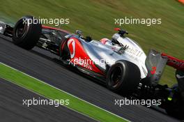 Jenson Button (GBR) McLaren MP4/27. 05.10.2012. Formula 1 World Championship, Rd 15, Japanese Grand Prix, Suzuka, Japan, Practice Day.