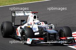 Kamui Kobayashi (JPN) Sauber C31. 05.10.2012. Formula 1 World Championship, Rd 15, Japanese Grand Prix, Suzuka, Japan, Practice Day.