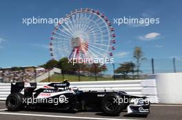 Valtteri Bottas (FIN) Williams FW34 Third Driver. 05.10.2012. Formula 1 World Championship, Rd 15, Japanese Grand Prix, Suzuka, Japan, Practice Day.