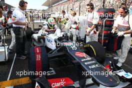 Sergio Perez (MEX), Sauber F1 Team  07.10.2012. Formula 1 World Championship, Rd 15, Japanese Grand Prix, Suzuka, Japan, Race Day