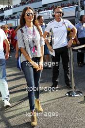 Jessica Michibata (JPN) on the grid. 07.10.2012. Formula 1 World Championship, Rd 15, Japanese Grand Prix, Suzuka, Japan, Race Day.