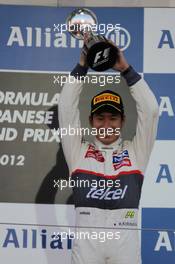 3rd place for Kamui Kobayashi (JAP), Sauber F1 Team  07.10.2012. Formula 1 World Championship, Rd 15, Japanese Grand Prix, Suzuka, Japan, Race Day