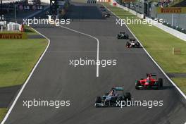 Michael Schumacher (GER), Mercedes GP  07.10.2012. Formula 1 World Championship, Rd 15, Japanese Grand Prix, Suzuka, Japan, Race Day