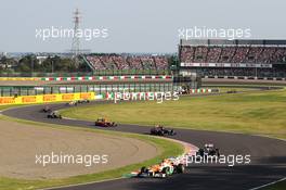 Nico Hulkenberg (GER) Sahara Force India F1 VJM05. 07.10.2012. Formula 1 World Championship, Rd 15, Japanese Grand Prix, Suzuka, Japan, Race Day.