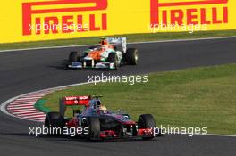Lewis Hamilton (GBR) McLaren MP4/27. 07.10.2012. Formula 1 World Championship, Rd 15, Japanese Grand Prix, Suzuka, Japan, Race Day.
