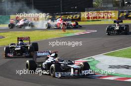 Pastor Maldonado (VEN) Williams FW34. 07.10.2012. Formula 1 World Championship, Rd 15, Japanese Grand Prix, Suzuka, Japan, Race Day.