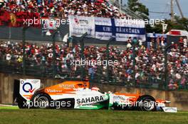 Paul di Resta (GBR) Sahara Force India VJM05. 07.10.2012. Formula 1 World Championship, Rd 15, Japanese Grand Prix, Suzuka, Japan, Race Day.