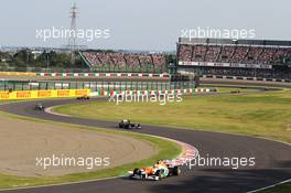 Paul di Resta (GBR) Sahara Force India VJM05 on the grid. 07.10.2012. Formula 1 World Championship, Rd 15, Japanese Grand Prix, Suzuka, Japan, Race Day.