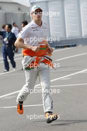 Nico Hulkenberg (GER) Sahara Force India F1. 06.10.2012. Formula 1 World Championship, Rd 15, Japanese Grand Prix, Suzuka, Japan, Qualifying Day.