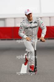 Michael Schumacher (GER) Mercedes AMG F1. 06.10.2012. Formula 1 World Championship, Rd 15, Japanese Grand Prix, Suzuka, Japan, Qualifying Day.