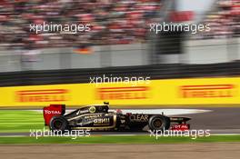 Romain Grosjean (FRA) Lotus F1 E20. 06.10.2012. Formula 1 World Championship, Rd 15, Japanese Grand Prix, Suzuka, Japan, Qualifying Day.