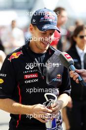 Sebastian Vettel (GER) Red Bull Racing. 07.10.2012. Formula 1 World Championship, Rd 15, Japanese Grand Prix, Suzuka, Japan, Race Day.