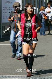 A local photographer. 07.10.2012. Formula 1 World Championship, Rd 15, Japanese Grand Prix, Suzuka, Japan, Race Day.