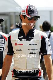 Bruno Senna (BRA) Williams. 07.10.2012. Formula 1 World Championship, Rd 15, Japanese Grand Prix, Suzuka, Japan, Race Day.