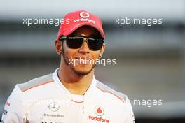 Lewis Hamilton (GBR) McLaren. 04.10.2012. Formula 1 World Championship, Rd 15, Japanese Grand Prix, Suzuka, Japan, Preparation Day.