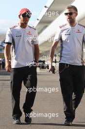 Lewis Hamilton (GBR) McLaren. 04.10.2012. Formula 1 World Championship, Rd 15, Japanese Grand Prix, Suzuka, Japan, Preparation Day.