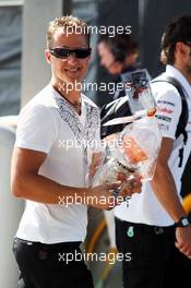 Michael Schumacher (GER) Mercedes AMG F1. 04.10.2012. Formula 1 World Championship, Rd 15, Japanese Grand Prix, Suzuka, Japan, Preparation Day.