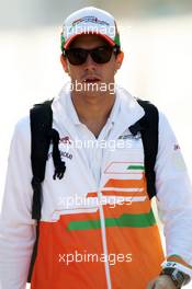 Jules Bianchi (FRA) Sahara Force India F1 Team Third Driver. 12.10.2012. Formula 1 World Championship, Rd 16, Korean Grand Prix, Yeongam, South Korea, Practice Day.