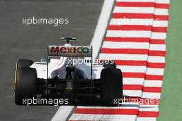 Sergio Perez (MEX) Sauber C31. 12.10.2012. Formula 1 World Championship, Rd 16, Korean Grand Prix, Yeongam, South Korea, Practice Day.