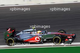 Lewis Hamilton (GBR) McLaren MP4/27. 12.10.2012. Formula 1 World Championship, Rd 16, Korean Grand Prix, Yeongam, South Korea, Practice Day.