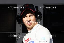 Sergio Perez (MEX) Sauber. 12.10.2012. Formula 1 World Championship, Rd 16, Korean Grand Prix, Yeongam, South Korea, Practice Day.