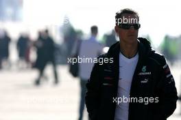 Michael Schumacher (GER), Mercedes GP  12.10.2012. Formula 1 World Championship, Rd 16, Korean Grand Prix, Yeongam, Korea, Practice Day
